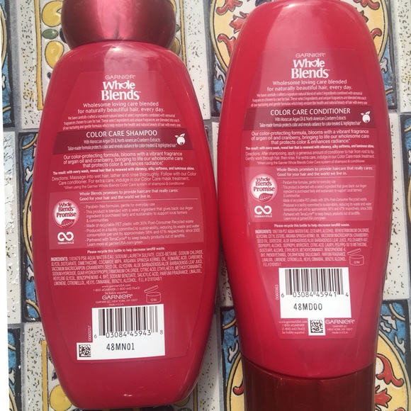 Garnier whole blends shampoo & conditioner - Picture 3 of 3